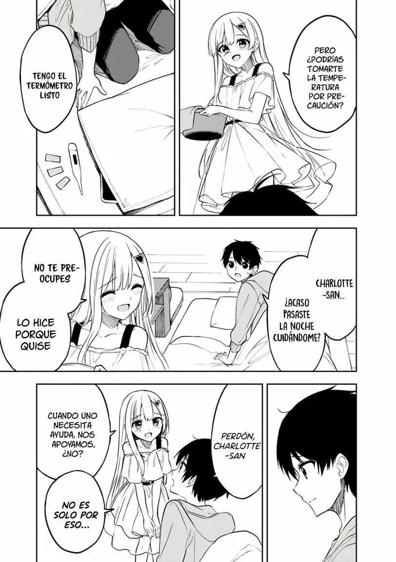Maigo ni Natteita Youjo wo Tasuketara, Otonari ni Sumu Bishoujo Ryuugakusei ga Ie ni Asobi ni Kuru You ni Natta Ken Nitsuite Capitulo 11 página 6