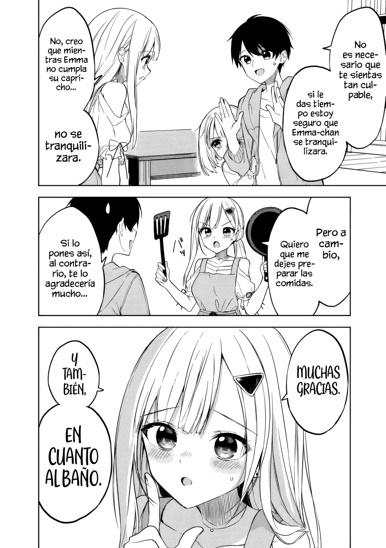 Maigo ni Natteita Youjo wo Tasuketara, Otonari ni Sumu Bishoujo Ryuugakusei ga Ie ni Asobi ni Kuru You ni Natta Ken Nitsuite Capitulo 12 página 17