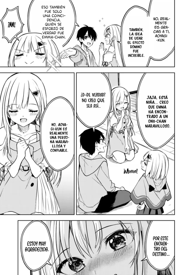Maigo ni Natteita Youjo wo Tasuketara, Otonari ni Sumu Bishoujo Ryuugakusei ga Ie ni Asobi ni Kuru You ni Natta Ken Nitsuite Capitulo 14 página 21