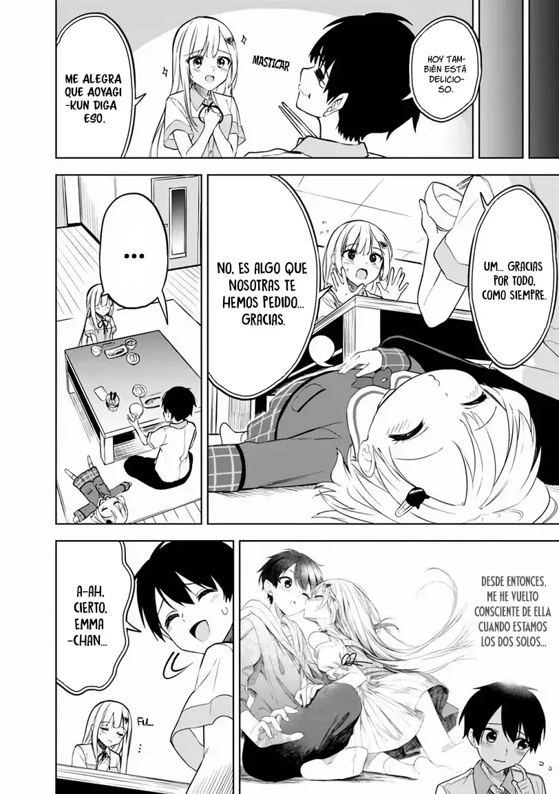 Maigo ni Natteita Youjo wo Tasuketara, Otonari ni Sumu Bishoujo Ryuugakusei ga Ie ni Asobi ni Kuru You ni Natta Ken Nitsuite Capitulo 15 página 14
