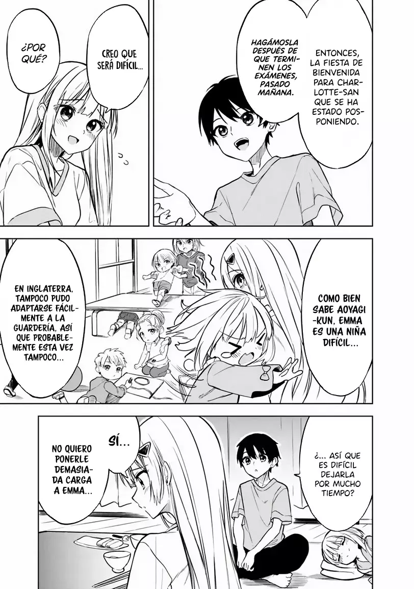 Maigo ni Natteita Youjo wo Tasuketara, Otonari ni Sumu Bishoujo Ryuugakusei ga Ie ni Asobi ni Kuru You ni Natta Ken Nitsuite Capitulo 15 página 7