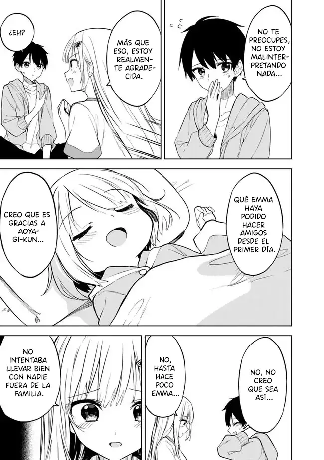 Maigo ni Natteita Youjo wo Tasuketara, Otonari ni Sumu Bishoujo Ryuugakusei ga Ie ni Asobi ni Kuru You ni Natta Ken Nitsuite Capitulo 17 página 14