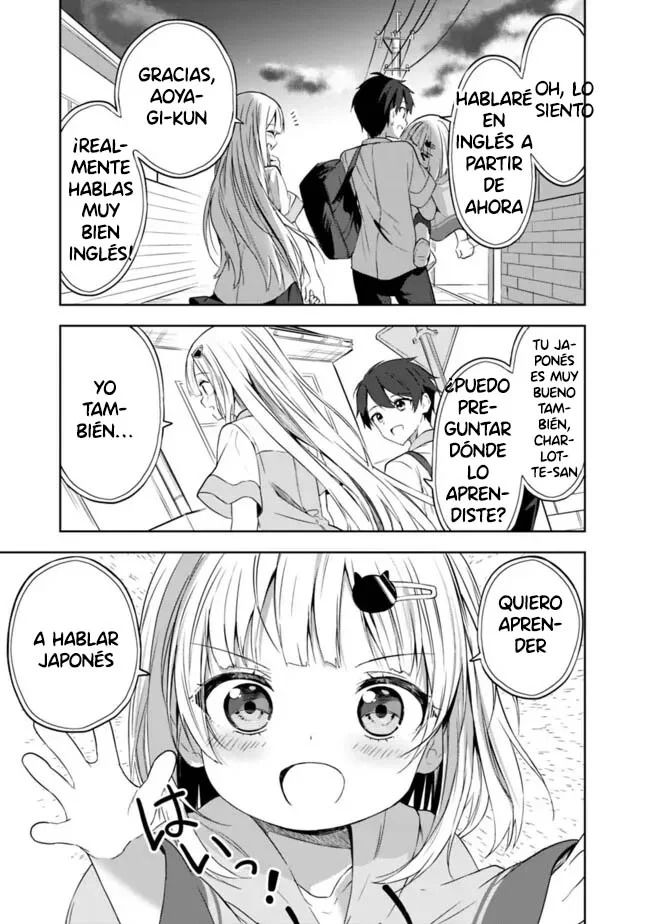 Maigo ni Natteita Youjo wo Tasuketara, Otonari ni Sumu Bishoujo Ryuugakusei ga Ie ni Asobi ni Kuru You ni Natta Ken Nitsuite Capitulo 2 página 14