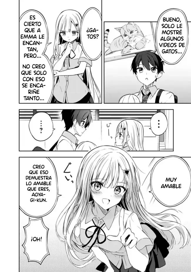 Maigo ni Natteita Youjo wo Tasuketara, Otonari ni Sumu Bishoujo Ryuugakusei ga Ie ni Asobi ni Kuru You ni Natta Ken Nitsuite Capitulo 2 página 17