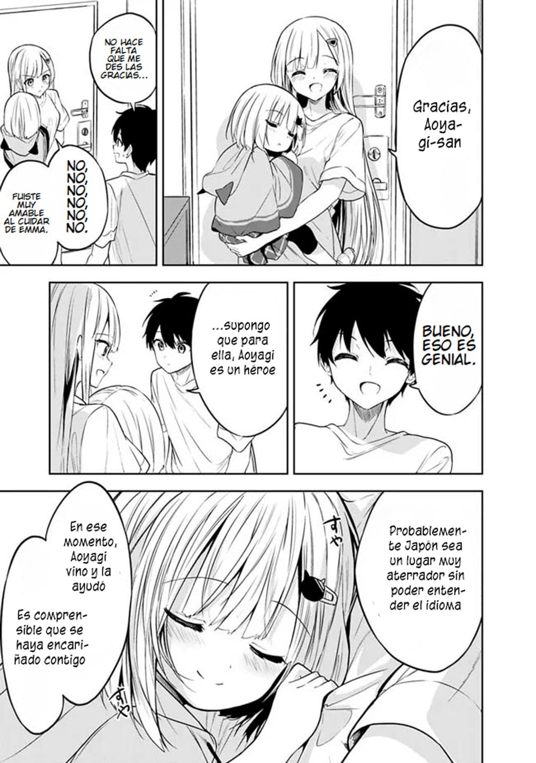Maigo ni Natteita Youjo wo Tasuketara, Otonari ni Sumu Bishoujo Ryuugakusei ga Ie ni Asobi ni Kuru You ni Natta Ken Nitsuite Capitulo 3 página 20