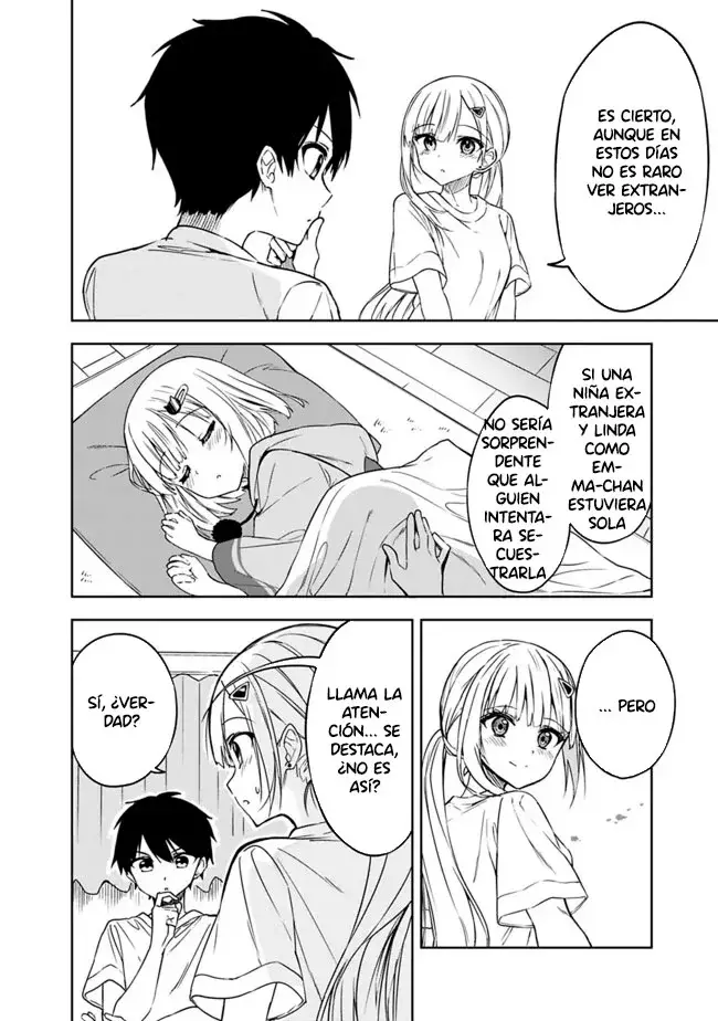 Maigo ni Natteita Youjo wo Tasuketara, Otonari ni Sumu Bishoujo Ryuugakusei ga Ie ni Asobi ni Kuru You ni Natta Ken Nitsuite Capitulo 4 página 15