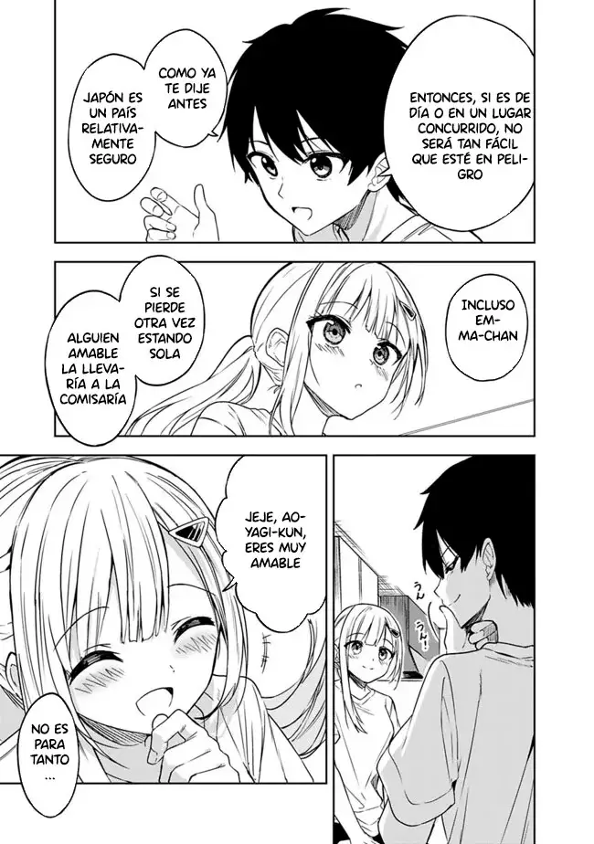 Maigo ni Natteita Youjo wo Tasuketara, Otonari ni Sumu Bishoujo Ryuugakusei ga Ie ni Asobi ni Kuru You ni Natta Ken Nitsuite Capitulo 4 página 16