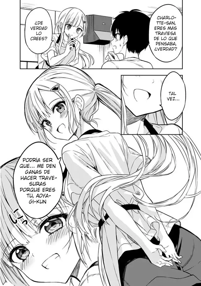 Maigo ni Natteita Youjo wo Tasuketara, Otonari ni Sumu Bishoujo Ryuugakusei ga Ie ni Asobi ni Kuru You ni Natta Ken Nitsuite Capitulo 4 página 9