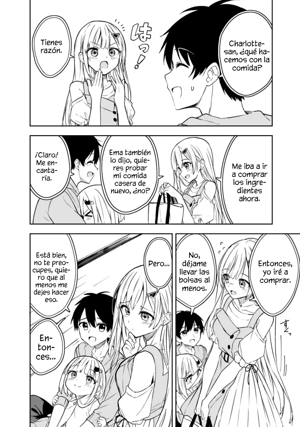 Maigo ni Natteita Youjo wo Tasuketara, Otonari ni Sumu Bishoujo Ryuugakusei ga Ie ni Asobi ni Kuru You ni Natta Ken Nitsuite Capitulo 7 página 11