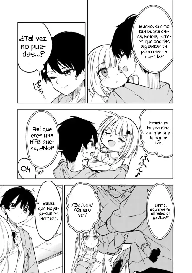 Maigo ni Natteita Youjo wo Tasuketara, Otonari ni Sumu Bishoujo Ryuugakusei ga Ie ni Asobi ni Kuru You ni Natta Ken Nitsuite Capitulo 7 página 20