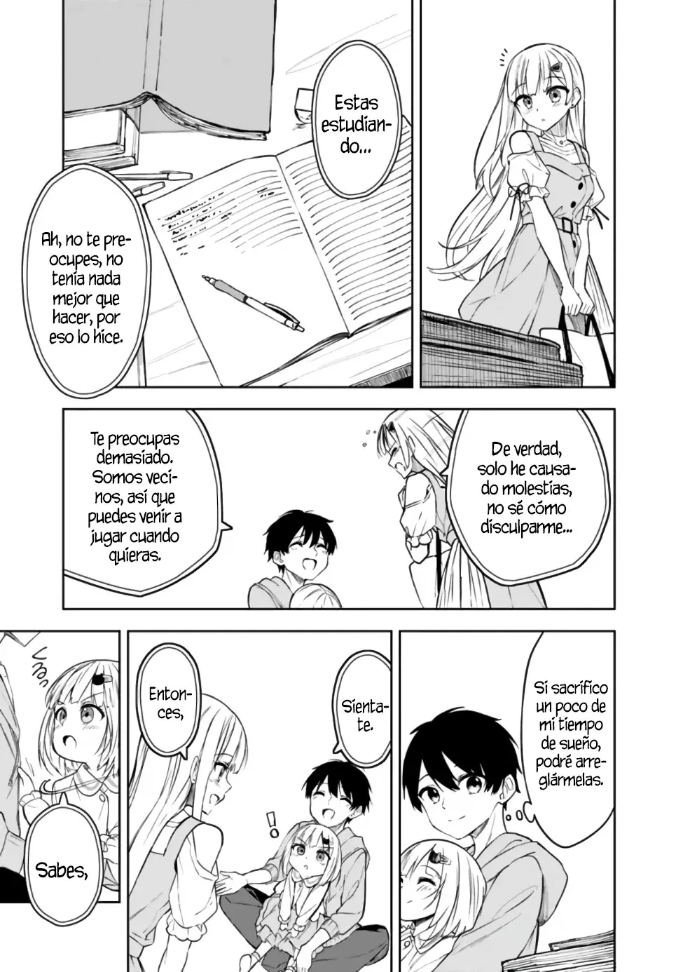 Maigo ni Natteita Youjo wo Tasuketara, Otonari ni Sumu Bishoujo Ryuugakusei ga Ie ni Asobi ni Kuru You ni Natta Ken Nitsuite Capitulo 7 página 4