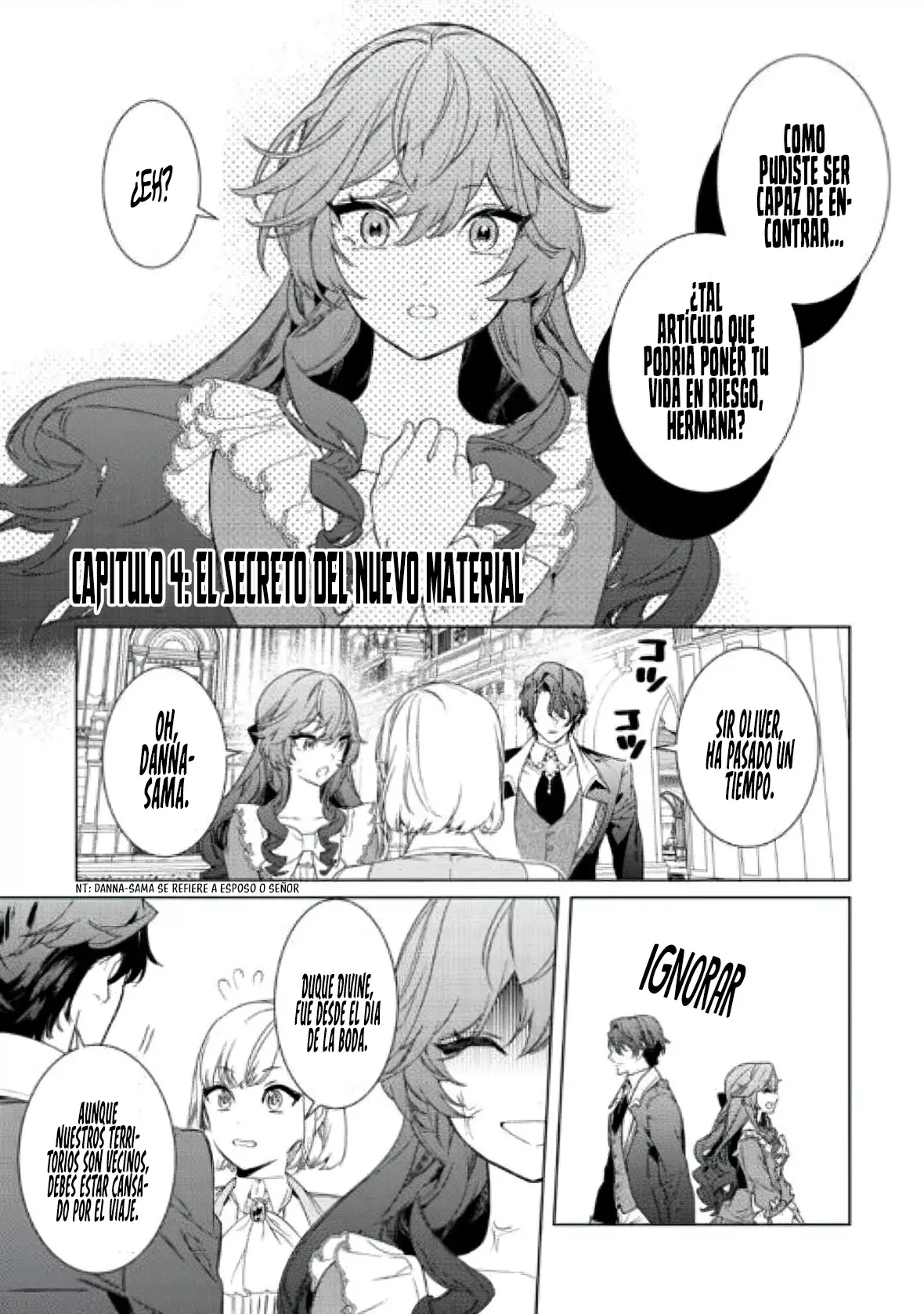 El Conocimiento de mi Madrastra Capitulo 4: El Secreto del Nuevo Material página 4