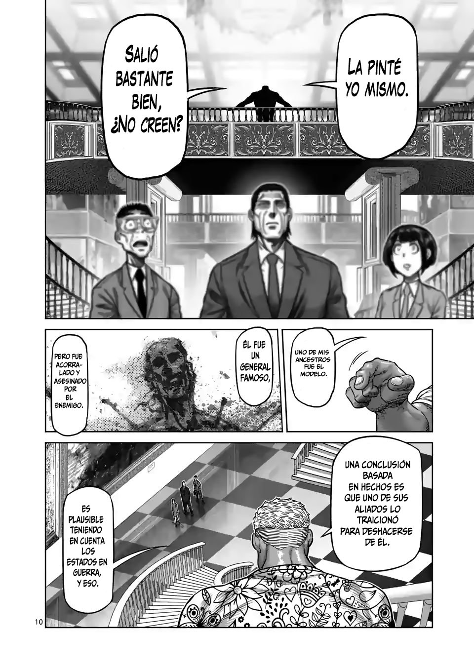 Kengan Omega Capitulo 10: Un hombre llamado Toyoda Idemitsu página 11
