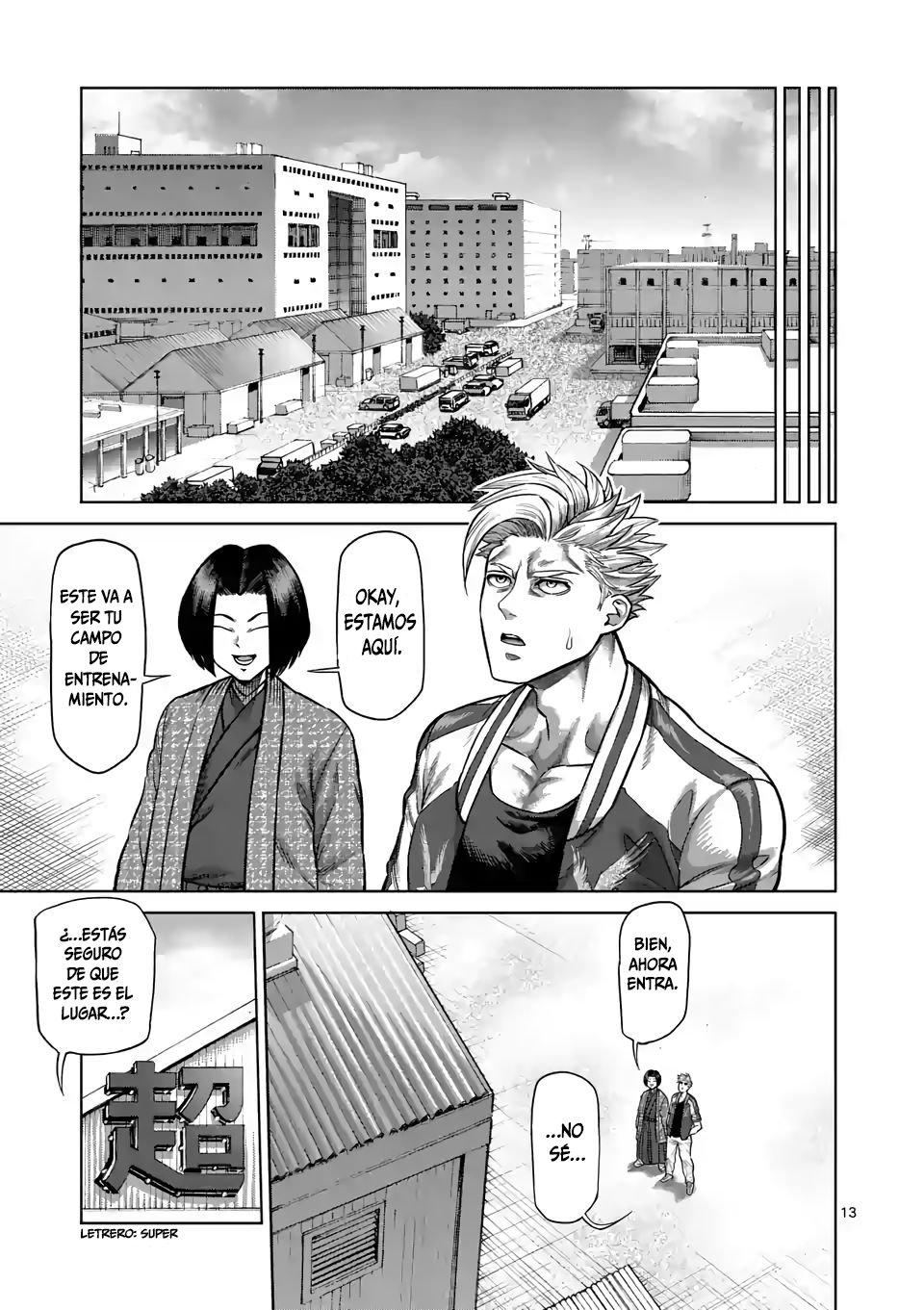 Kengan Omega Capitulo 10: Un hombre llamado Toyoda Idemitsu página 14