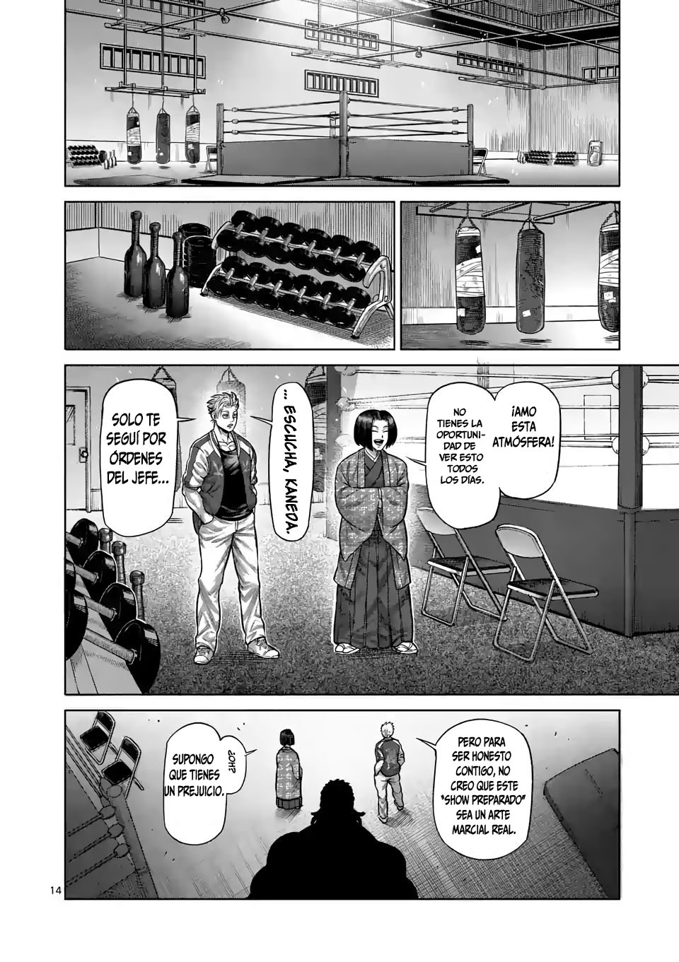 Kengan Omega Capitulo 10: Un hombre llamado Toyoda Idemitsu página 15