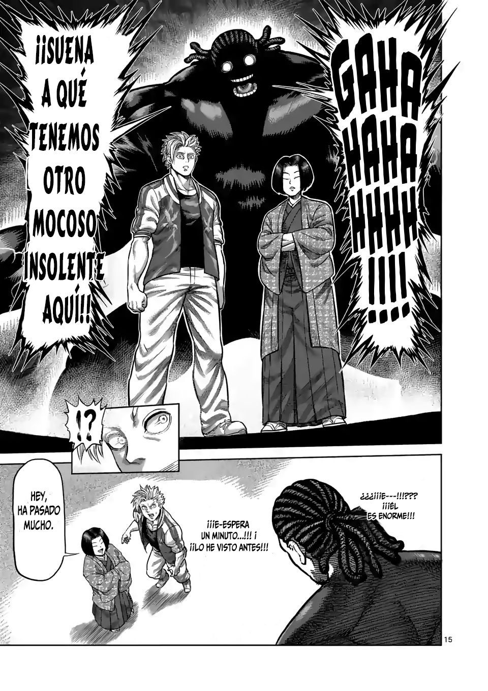 Kengan Omega Capitulo 10: Un hombre llamado Toyoda Idemitsu página 16
