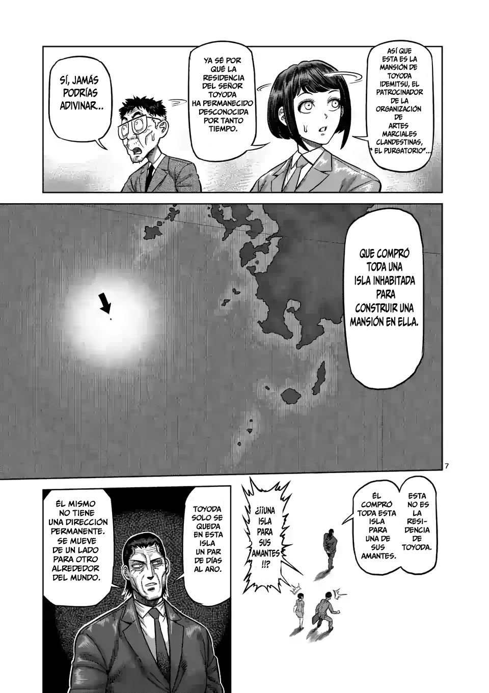 Kengan Omega Capitulo 10: Un hombre llamado Toyoda Idemitsu página 8