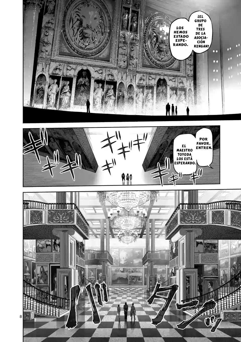 Kengan Omega Capitulo 10: Un hombre llamado Toyoda Idemitsu página 9