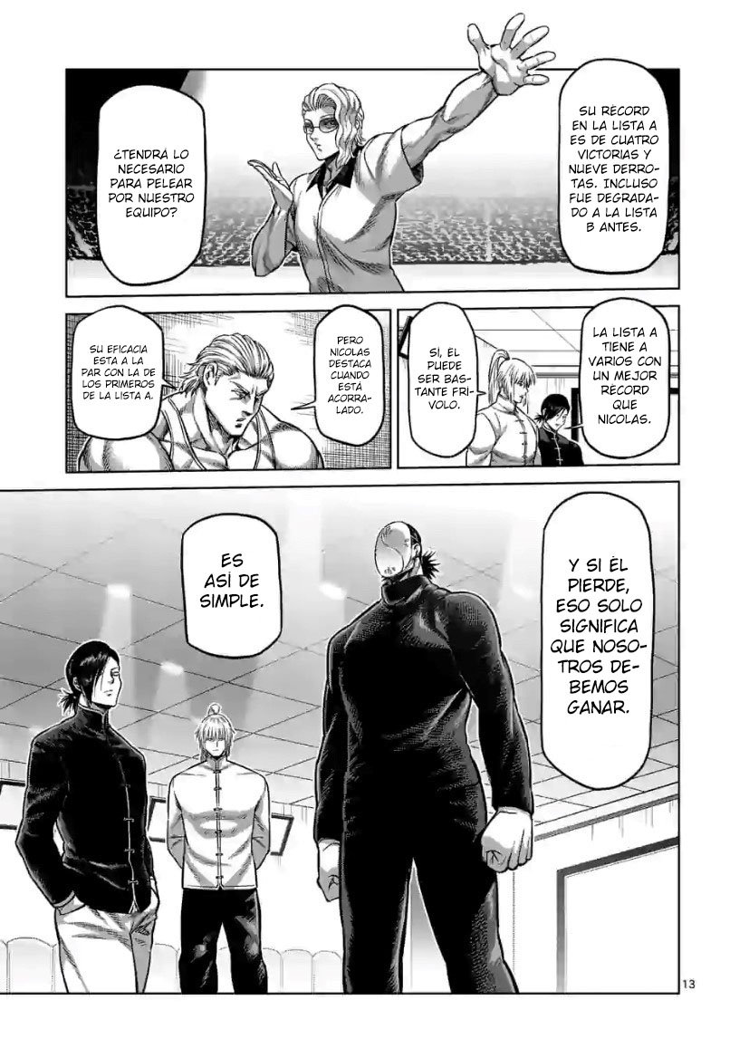 Kengan Omega Capitulo 103: El verdugo entra en escena página 15