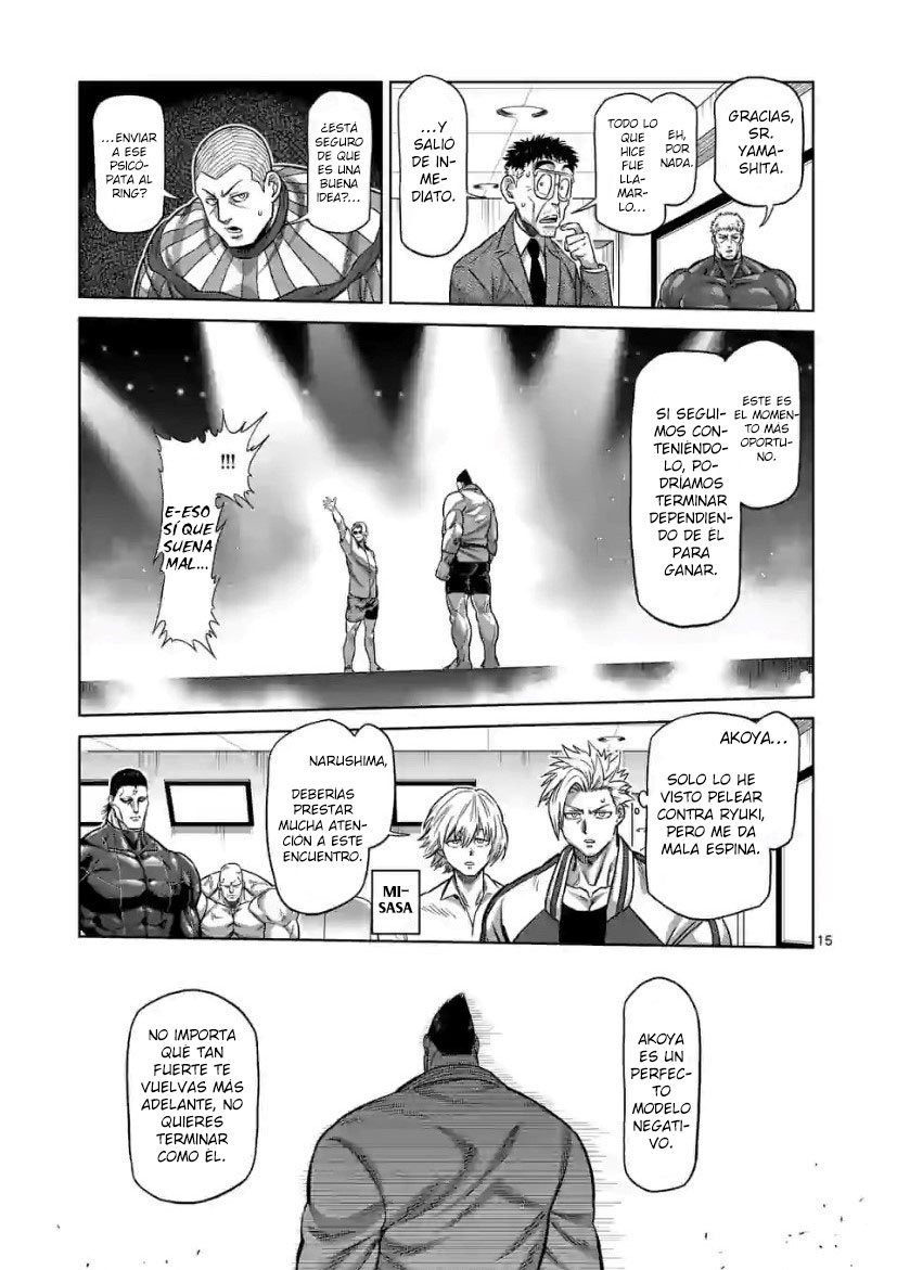Kengan Omega Capitulo 103: El verdugo entra en escena página 17