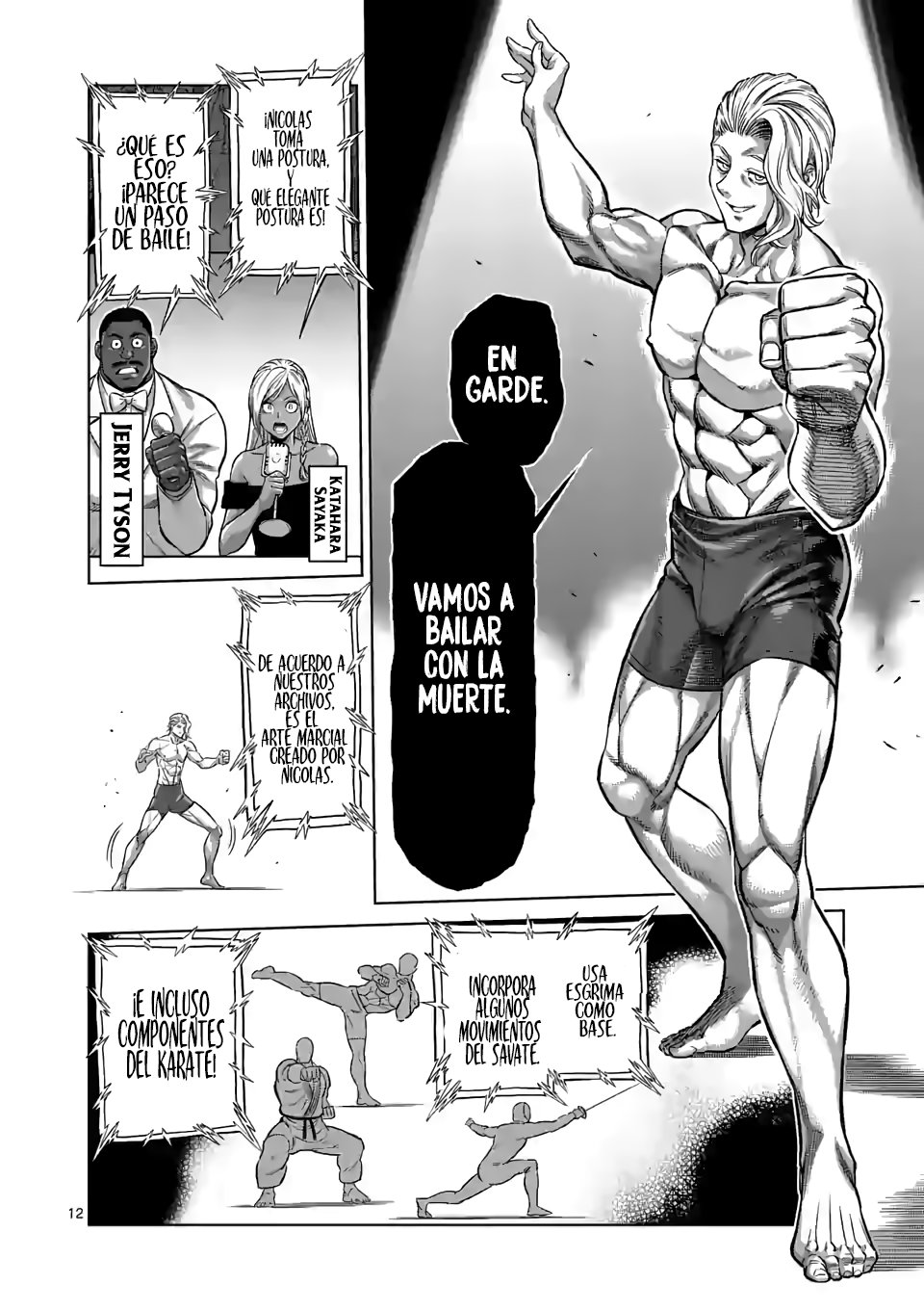 Kengan Omega Capitulo 105: Sahate página 14