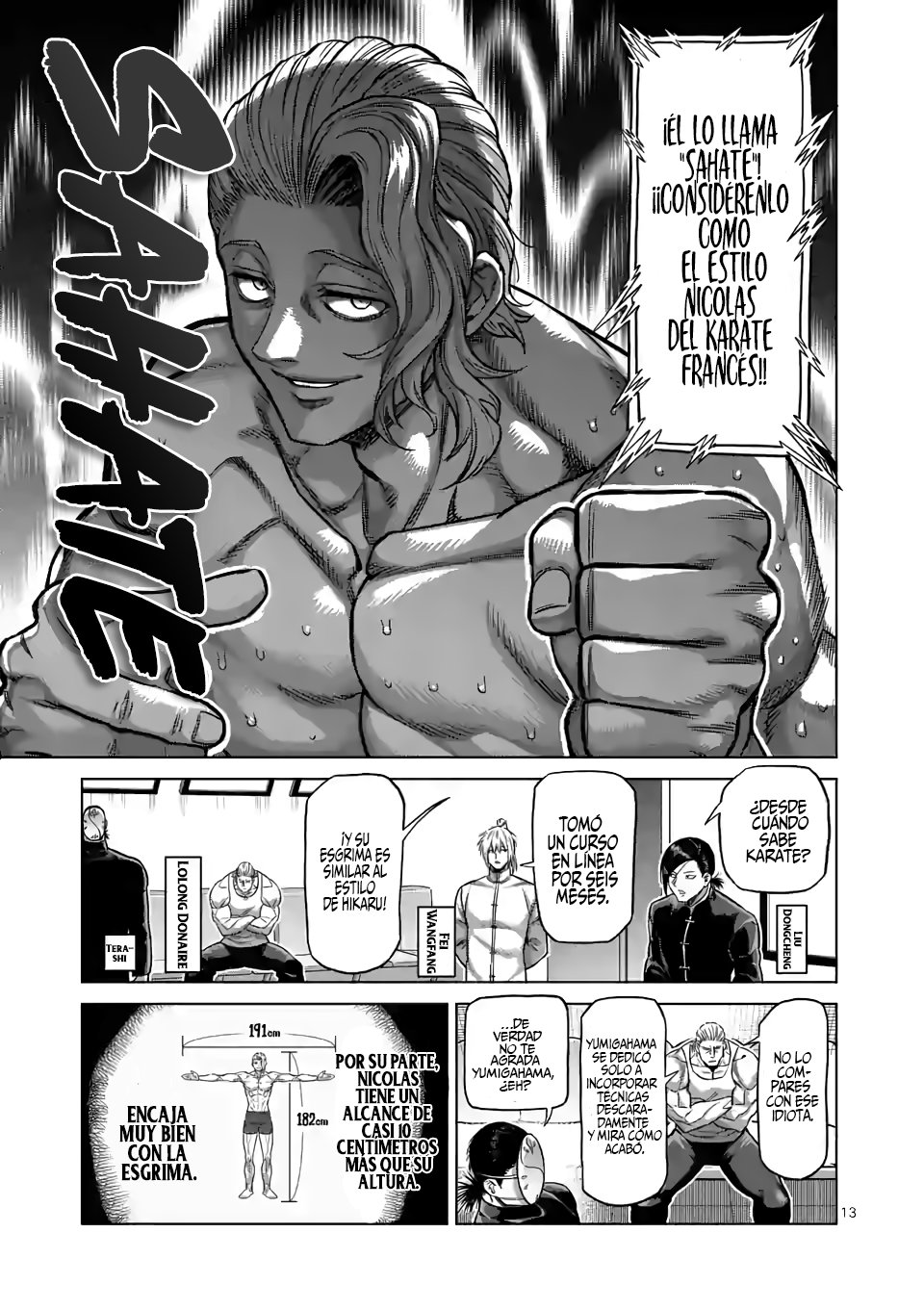 Kengan Omega Capitulo 105: Sahate página 15