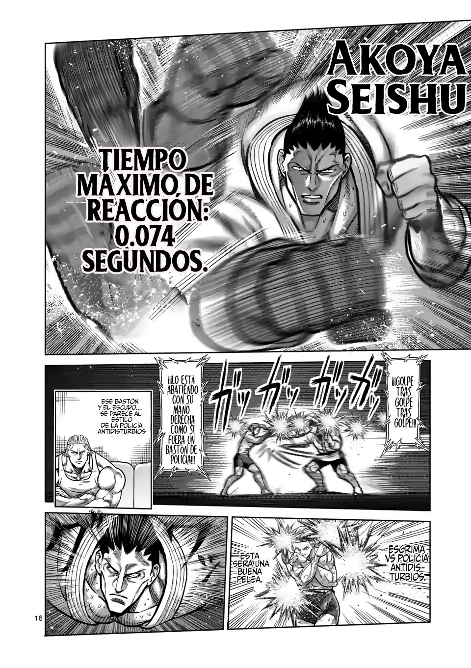 Kengan Omega Capitulo 105: Sahate página 18