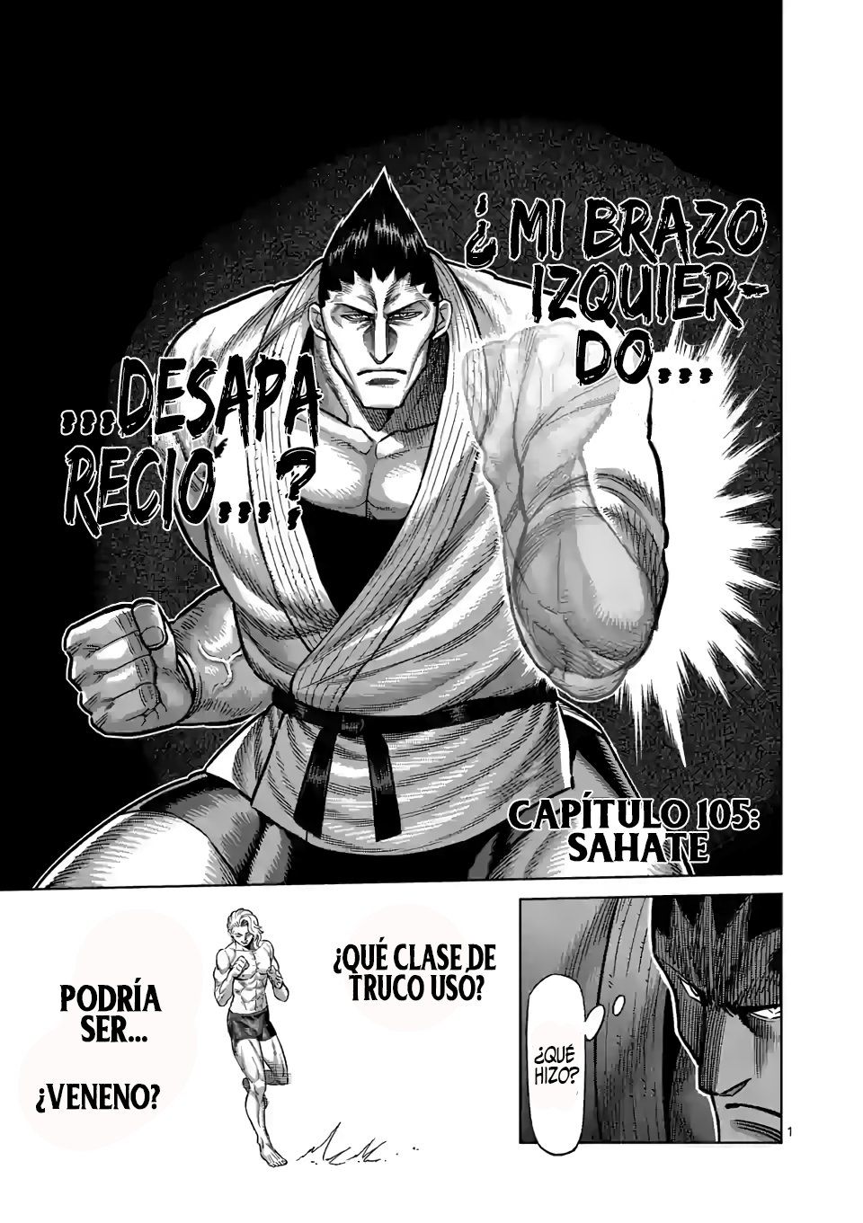 Kengan Omega Capitulo 105: Sahate página 3