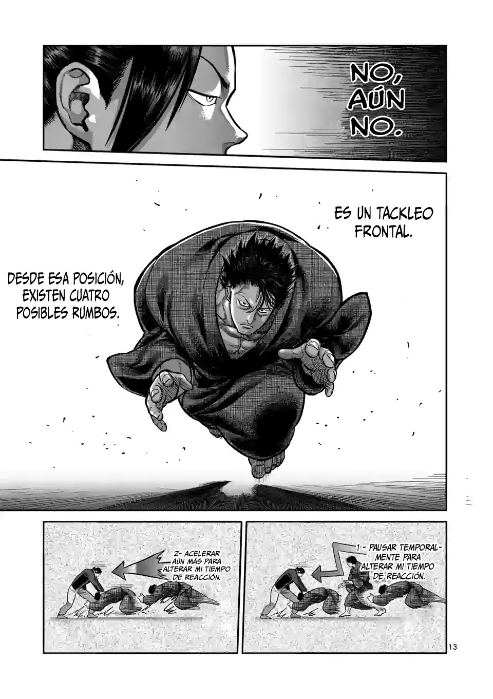 Kengan Omega Capitulo 110: Discordia página 13