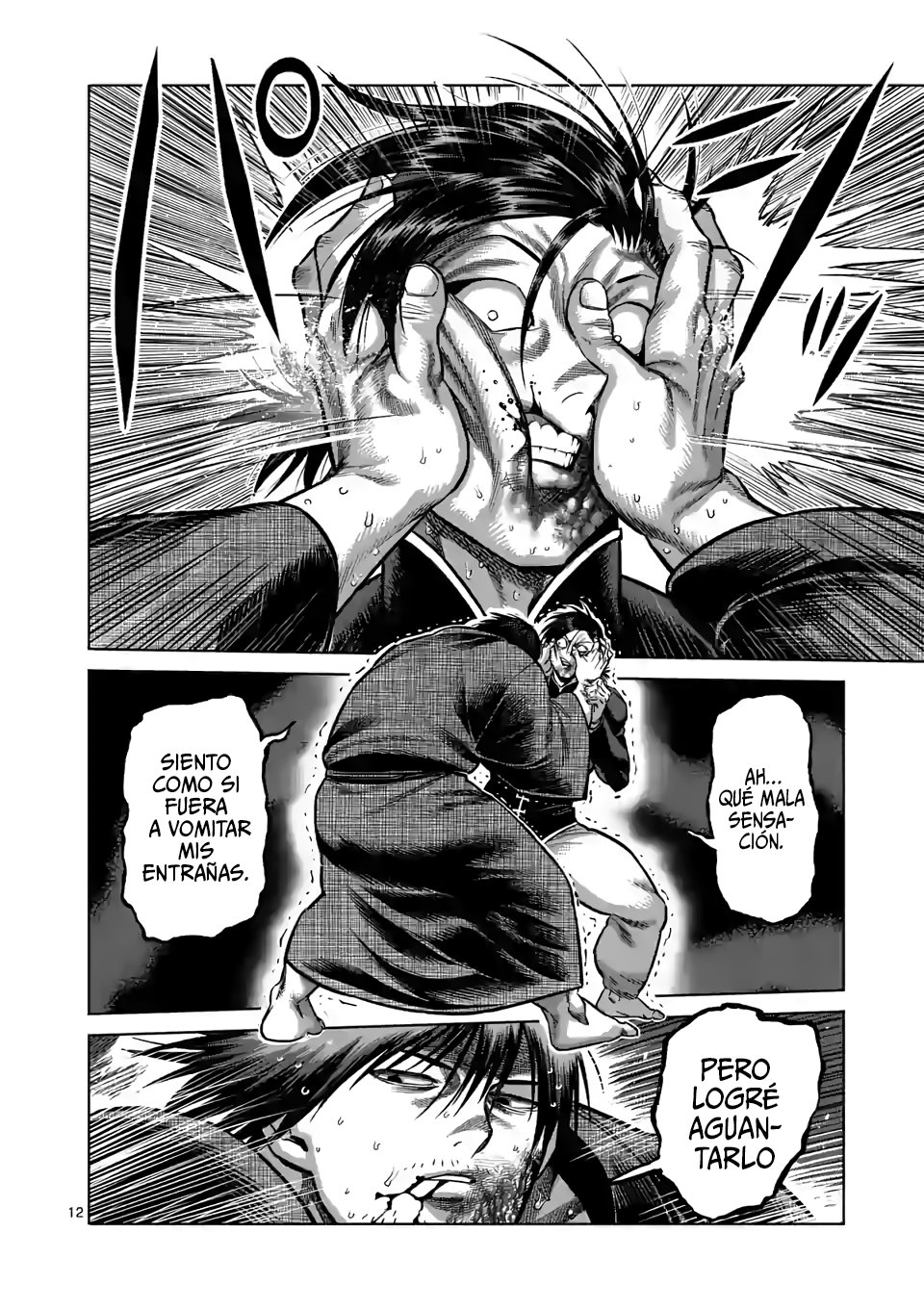 Kengan Omega Capitulo 111: ¿¡Voy a perder!? página 12