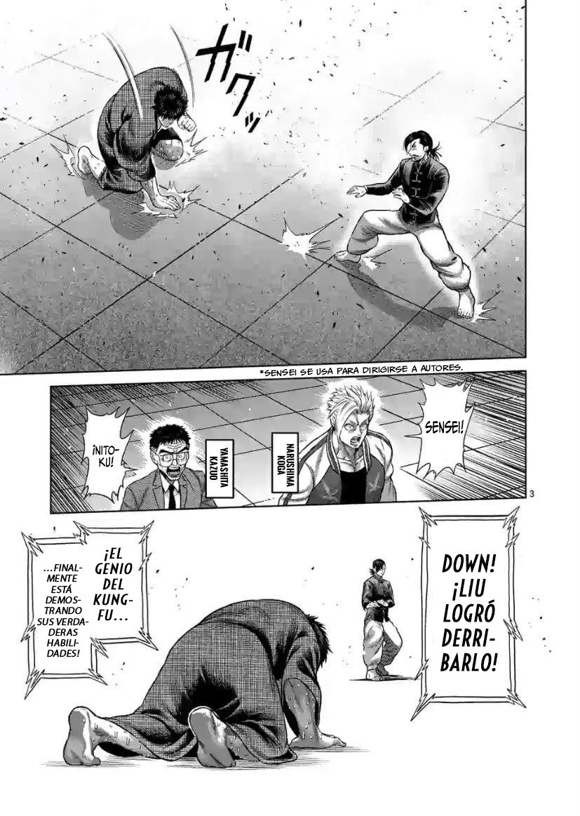 Kengan Omega Capitulo 112: Engranaje en movimiento página 3