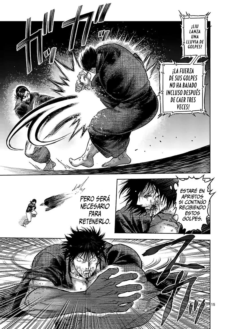 Kengan Omega Capitulo 113: No se trata de lógica página 15