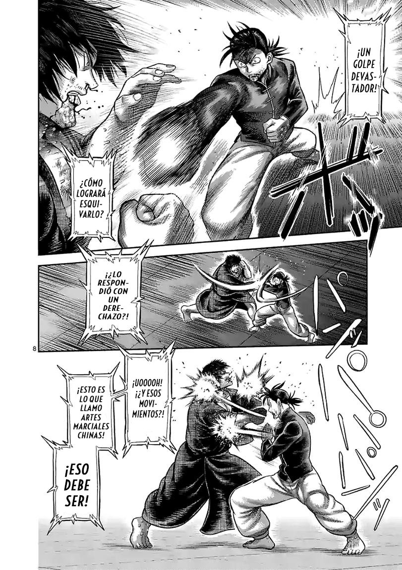 Kengan Omega Capitulo 113: No se trata de lógica página 8