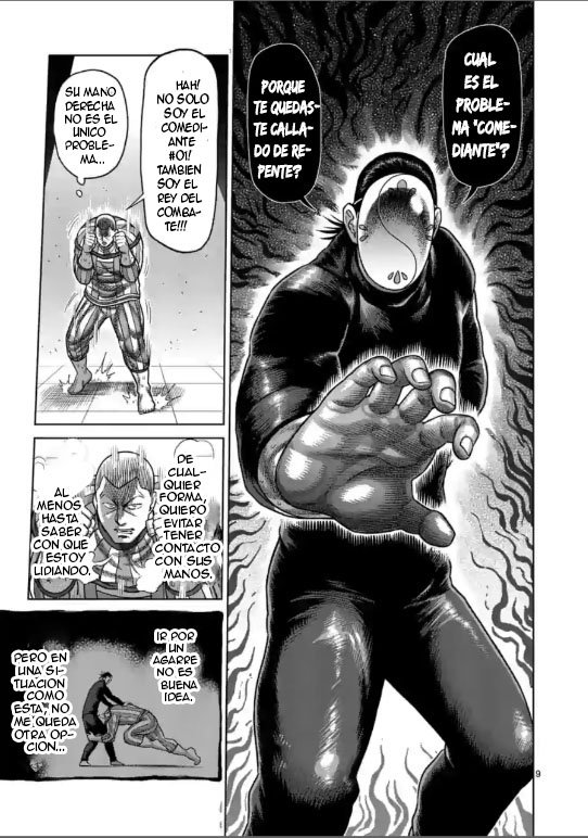 Kengan Omega Capitulo 116: La Leyenda de la Mascara página 10