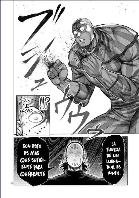 Kengan Omega Capitulo 116: La Leyenda de la Mascara página 17
