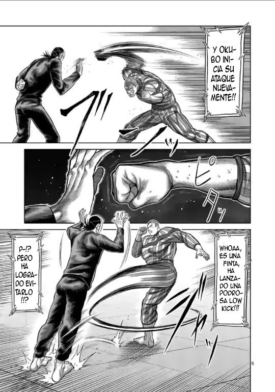 Kengan Omega Capitulo 116: La Leyenda de la Mascara página 6