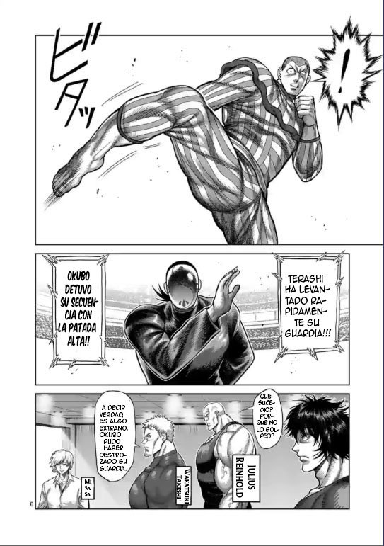 Kengan Omega Capitulo 116: La Leyenda de la Mascara página 7