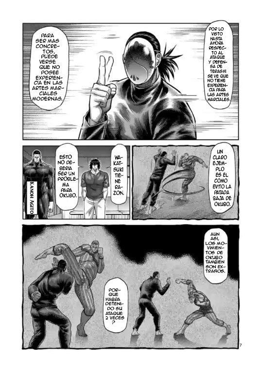 Kengan Omega Capitulo 116: La Leyenda de la Mascara página 8