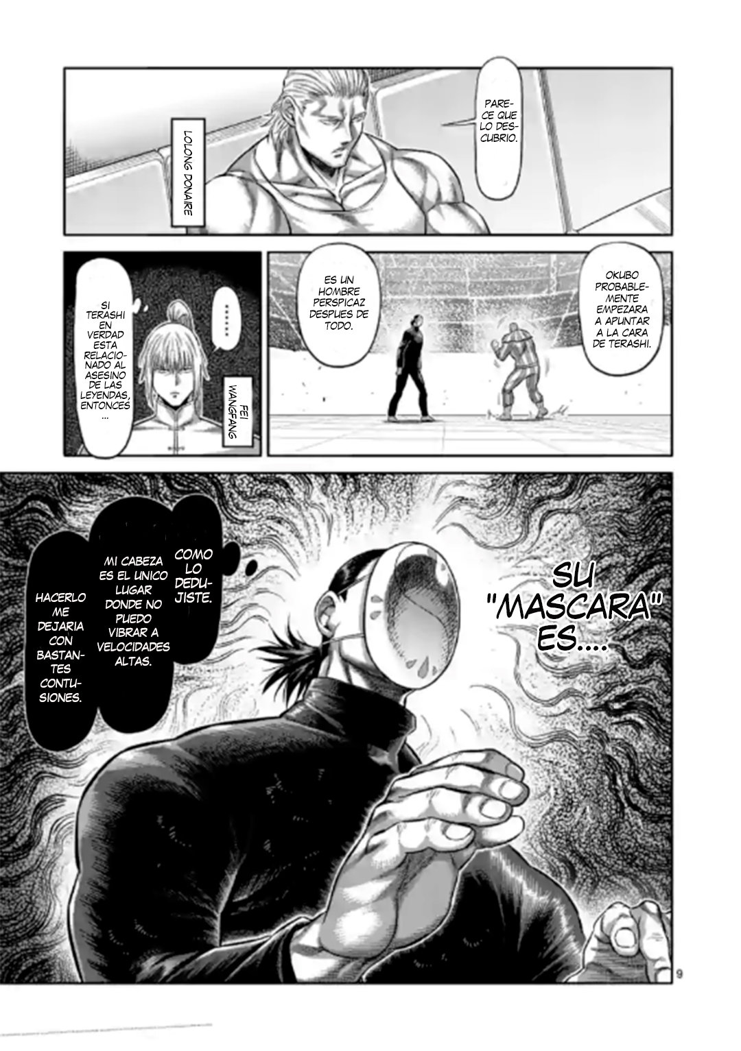 Kengan Omega Capitulo 117: Debajo De La Mascara página 10