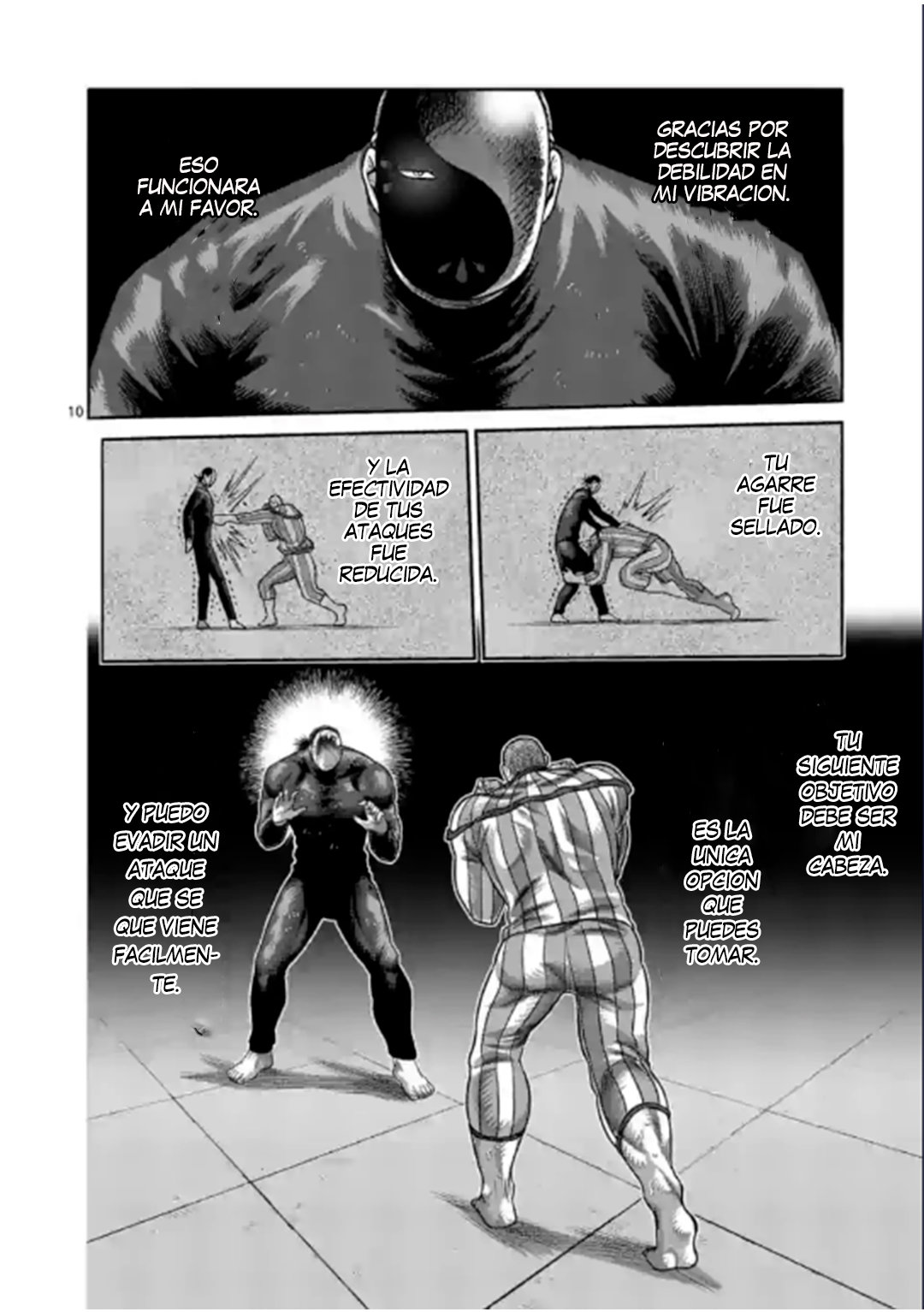 Kengan Omega Capitulo 117: Debajo De La Mascara página 11