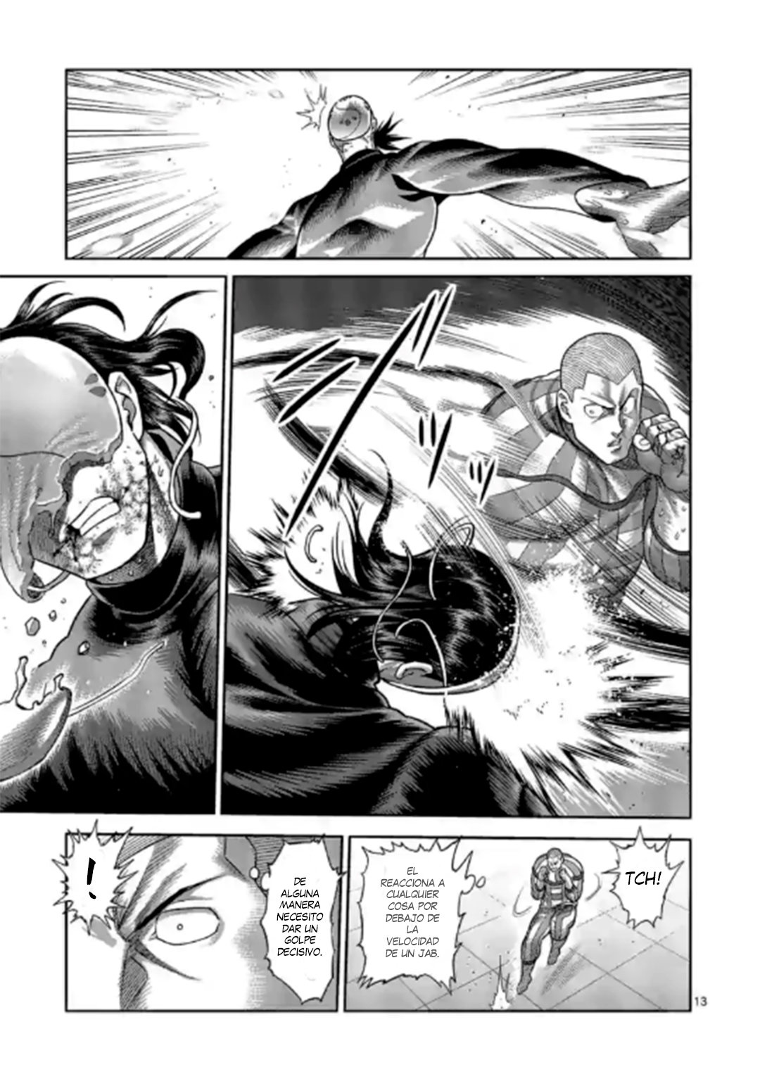 Kengan Omega Capitulo 117: Debajo De La Mascara página 14