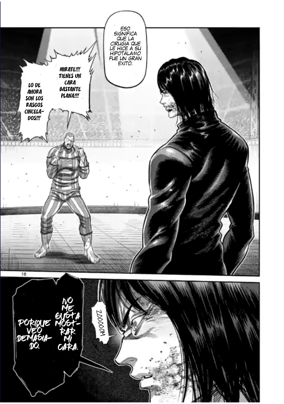 Kengan Omega Capitulo 117: Debajo De La Mascara página 19