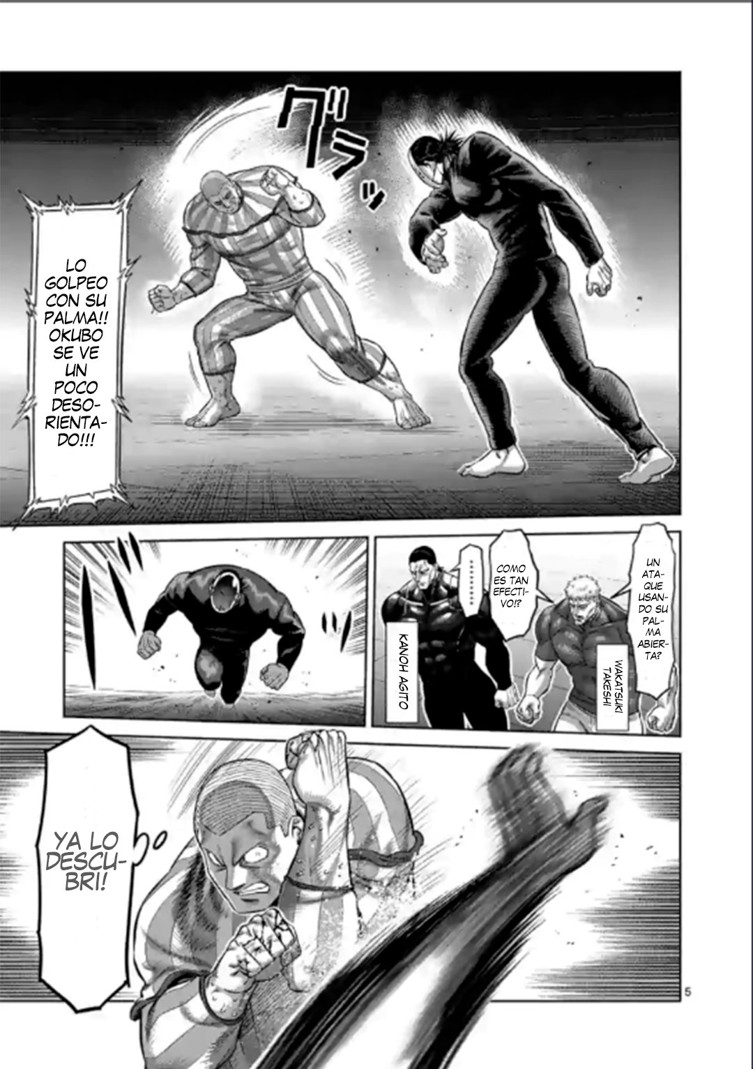 Kengan Omega Capitulo 117: Debajo De La Mascara página 6