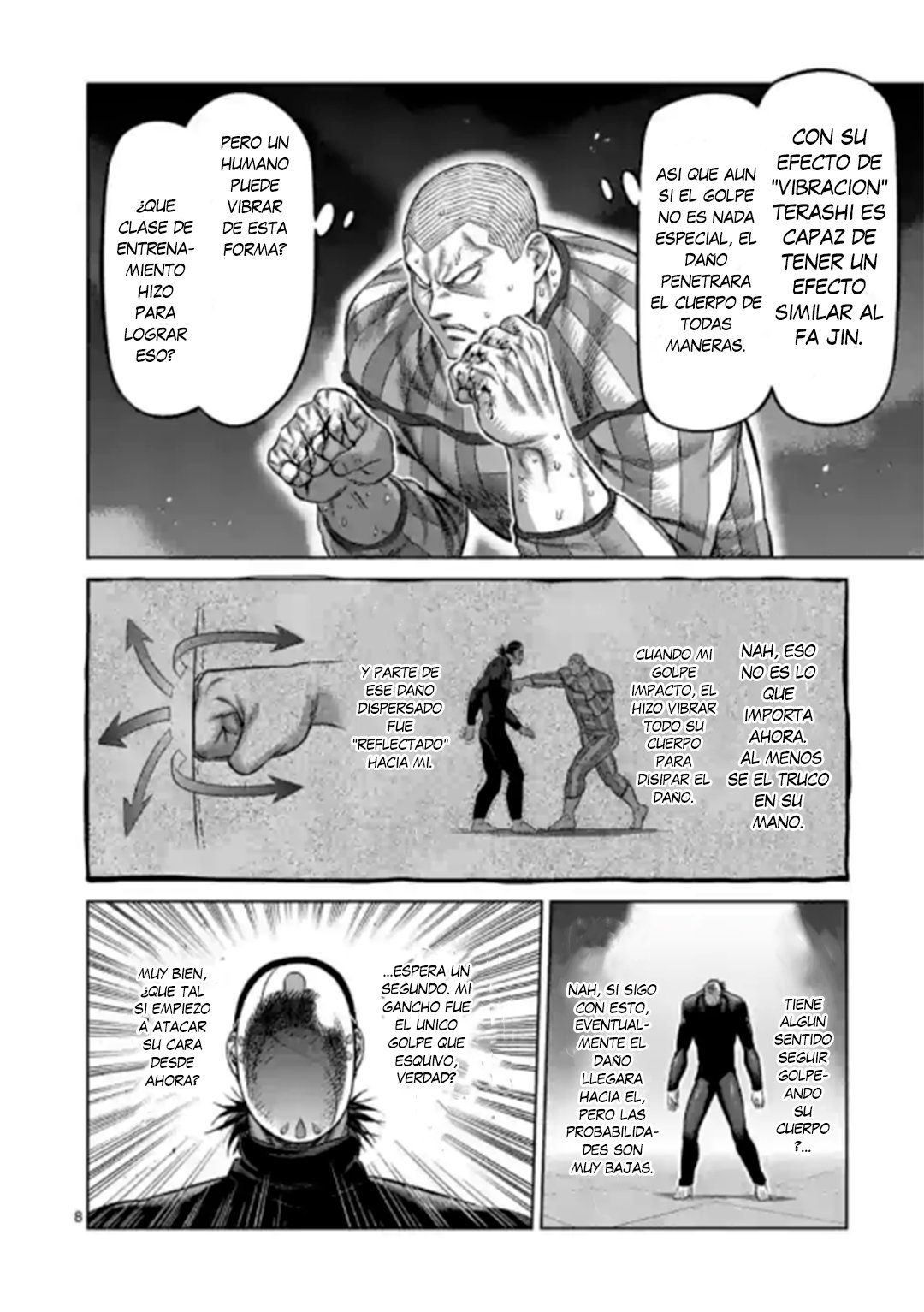 Kengan Omega Capitulo 117: Debajo De La Mascara página 9