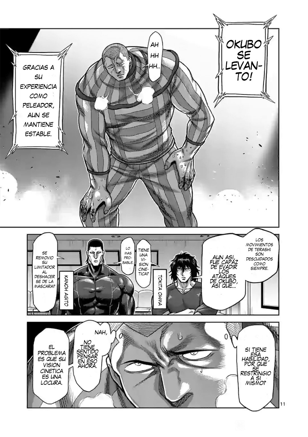 Kengan Omega Capitulo 118: La otra habilidad página 12