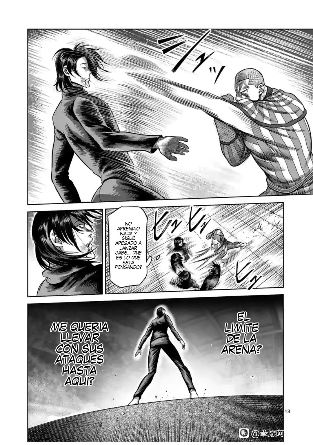 Kengan Omega Capitulo 118: La otra habilidad página 14