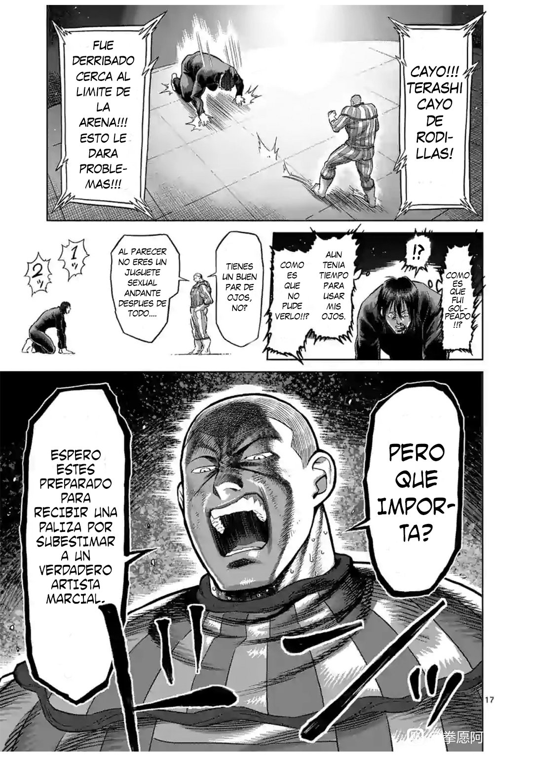 Kengan Omega Capitulo 118: La otra habilidad página 18