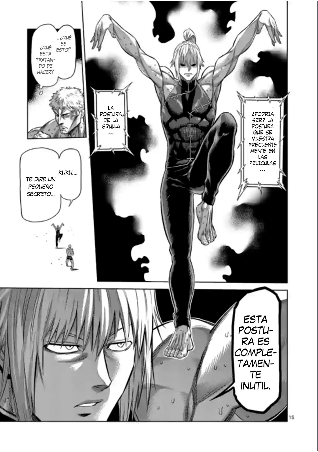 Kengan Omega Capitulo 122: Aquel quien vivió página 16
