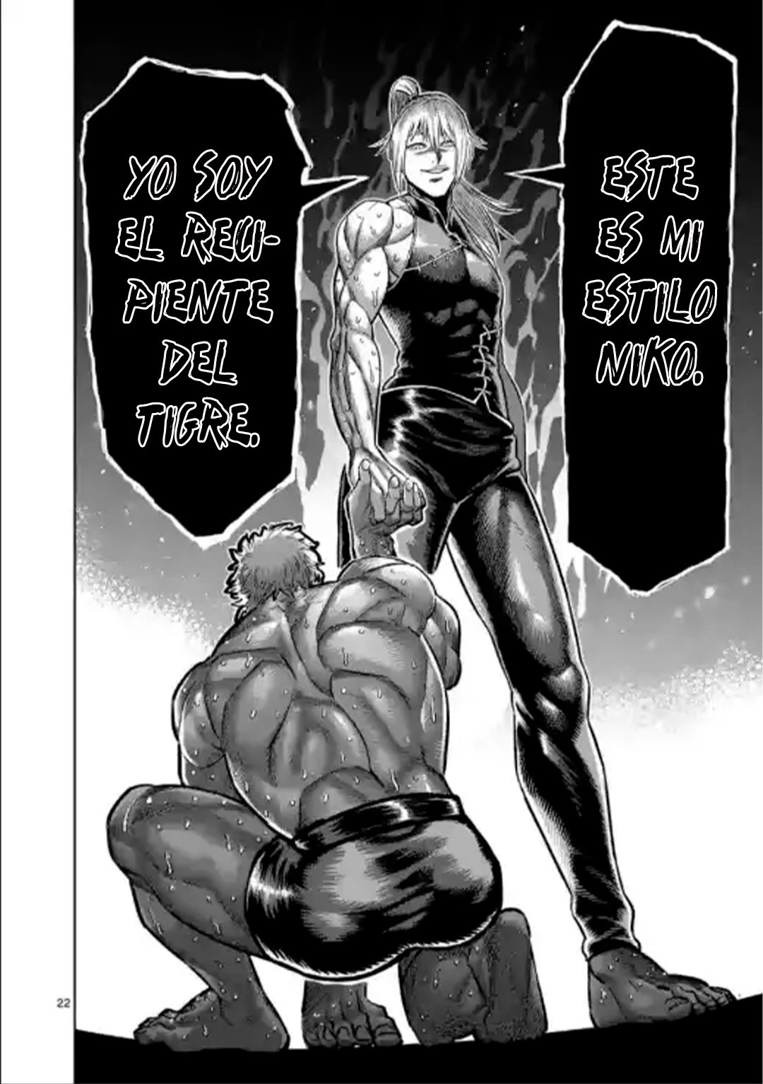 Kengan Omega Capitulo 122: Aquel quien vivió página 23