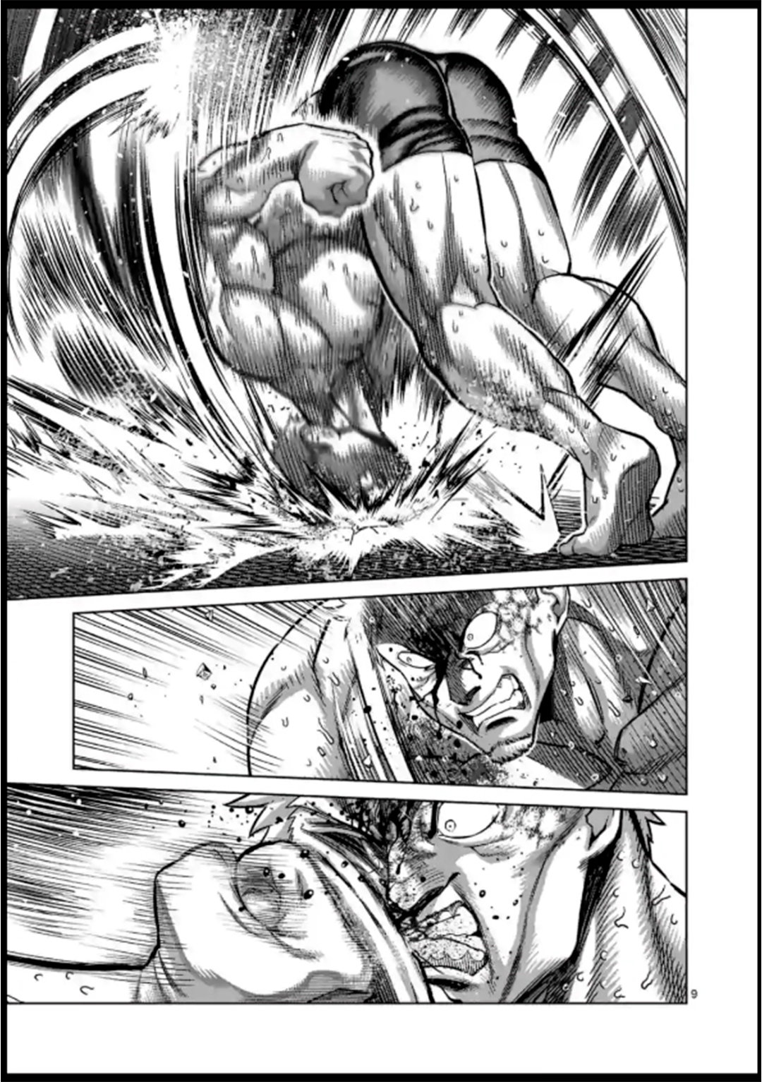 Kengan Omega Capitulo 123: Recipiente del Tigre página 10